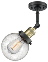 Innovations Lighting 201F-Bab-G204-6 1 Light 6 Inch Semi-Flush Mount