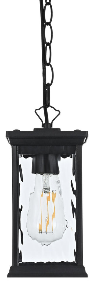 Home Living 5" Outdoor Pendant, Black