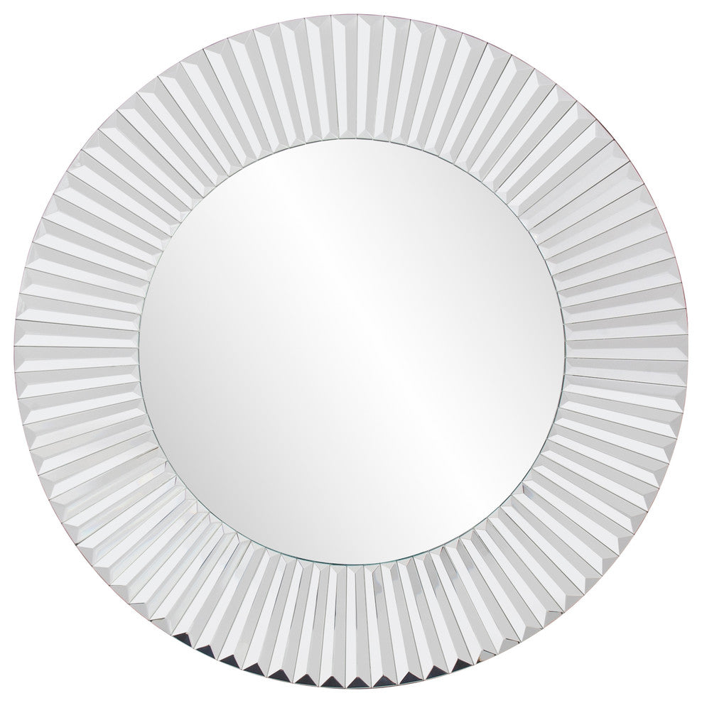 Howard Elliott Torino Round Mirror