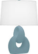 Robert Abbey RA-MOB81 1-Light Table Lamp, Fusion
