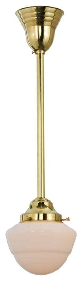 Meyda lighting 143859 7"W Revival Schoolhouse With Emma Globe Pendant