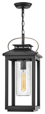 Hinkley Atwater Large Hanging Lantern, Black