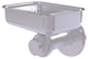 Mercury Wall Mounted Soap Dish with Twisted Accents, Satin Chrome