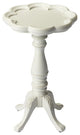 Whitman Scatter Table, Olive Ash Burl, White