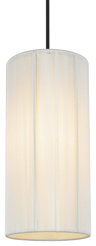 61092-1, Adjustable 1-Light Hanging Mini Pendant Ceiling Light, Satin Nickel