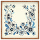 Deny Designs Cori Dantini Modern Delft Floral Square Tray