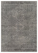Hauteloom Consuelo Washable Area Rug, Black/Gray/Light Gray, 7'10"x10'