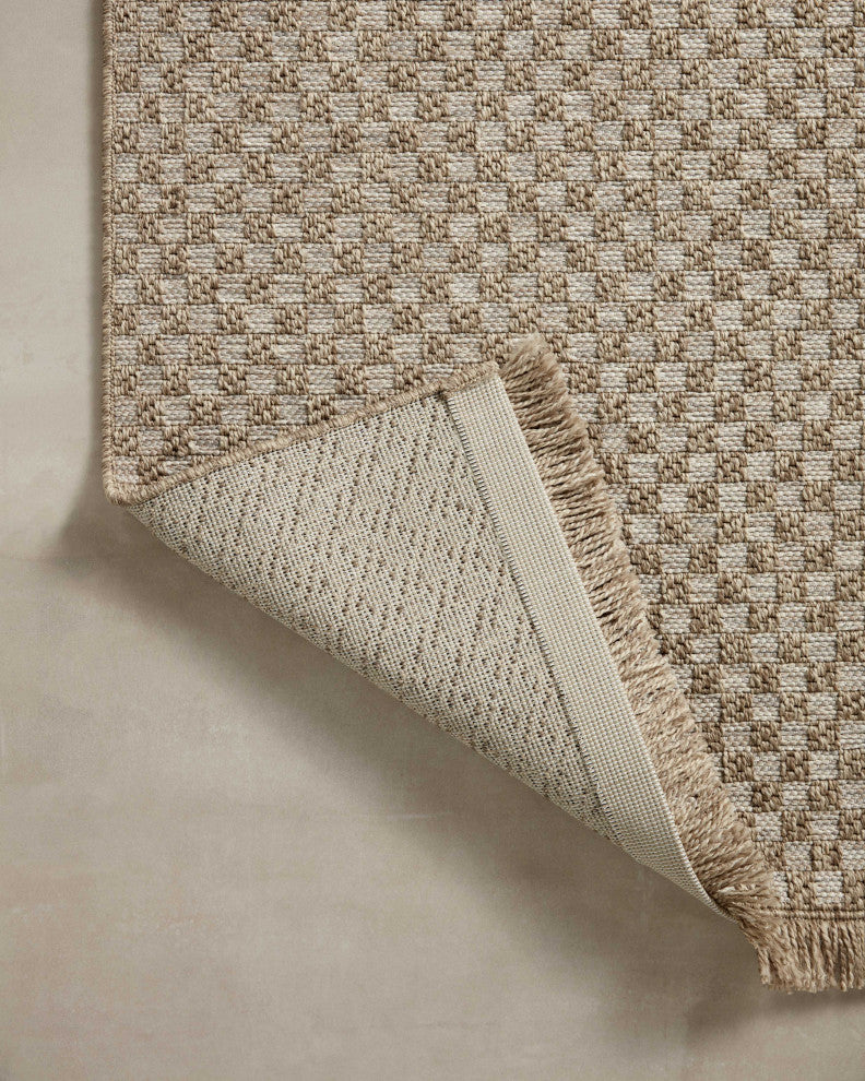 Loloi II In / Out Dawn Natural 3'-9" x 5'-9" Accent Rug