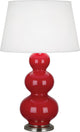 Robert Abbey RA-RR42X 1-Light Table Lamp, Triple Gourd