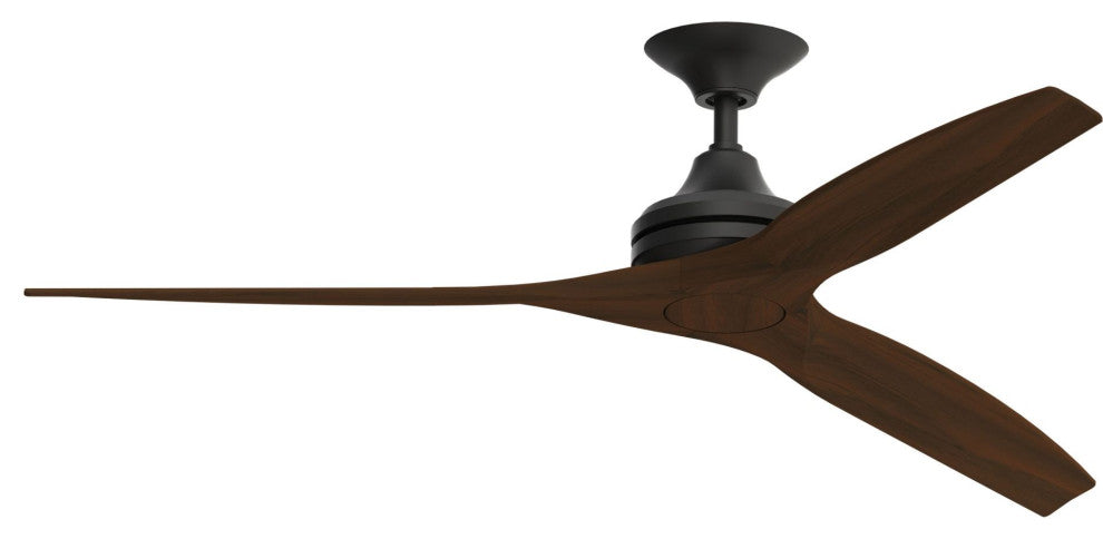 Fanimation Spitfire-KIT Spitfire 60" 3 Blade Indoor / Outdoor - Black / Whiskey