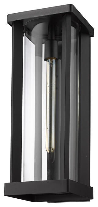 Z-Lite Glenwood 1 Light Outdoor Wall Light, Black