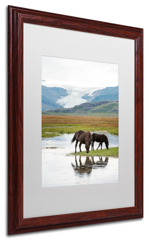 Philippe Sainte-Laudy 'The Time is Gone' Matted Framed Art
