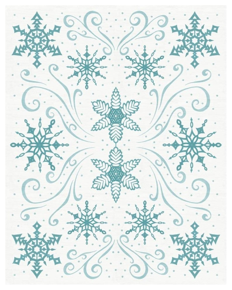 "Christmas Otomi I" Digital Paper Print by Elyse DeNeige, 18"x22"