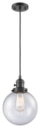 INNOVATIONS 201CSW-OB-G204-8 1-Light Mini Pendant Oil Rubbed Bronze