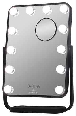 Contour Tri Tone Led Makeup Mirror, Black