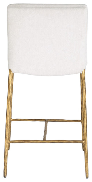 Uttermost Ascend White Counter Stool