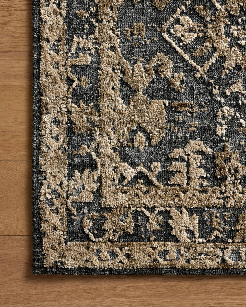 Loloi Percival Denim /Granite 2'-6" x 7'-6" Runner Rug