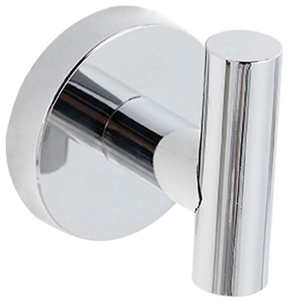 Elizabeth J-Hook Robe Hook in Chrome (Set of 2)