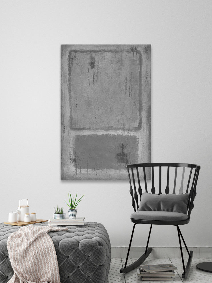 "Broken Formation" Painting Print on Wrapped Canvas, 12x18
