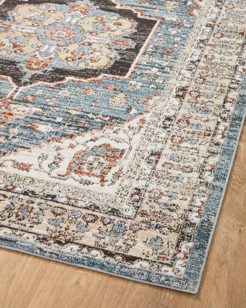 Loloi II Odette Sky / Multi 2''-7" x 8''-0" Runner Rug