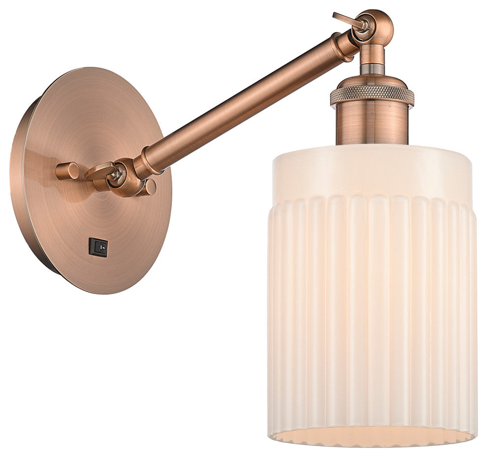 INNOVATIONS 317-1W-AC-G341 1-Light Sconce Antique Copper