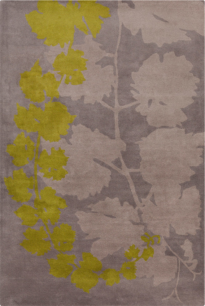 Allie Floral Contemporary Area Rug, 8'x10'