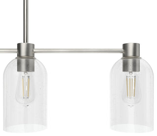 Hunter Lochemeade Brushed Nickel 4 Light Chandelier Ceiling Light Fixture