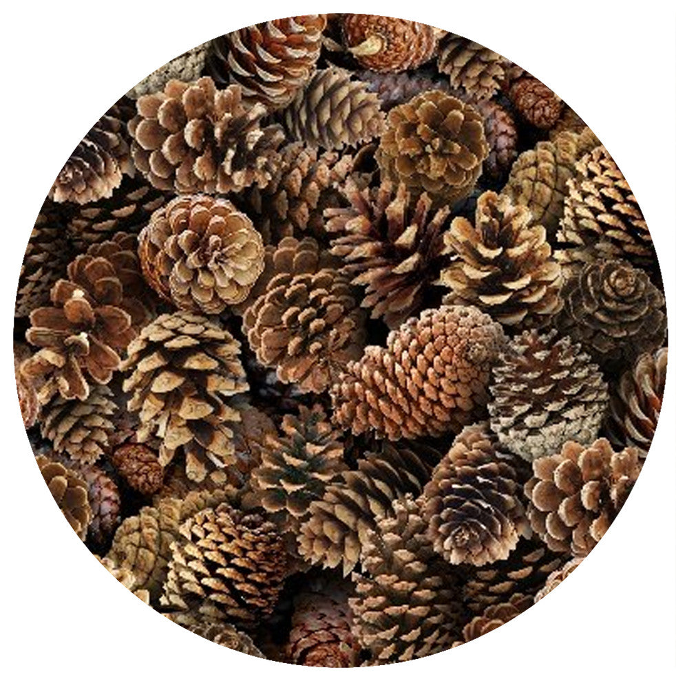 Andreas Pinecones Trivet, 10" Round