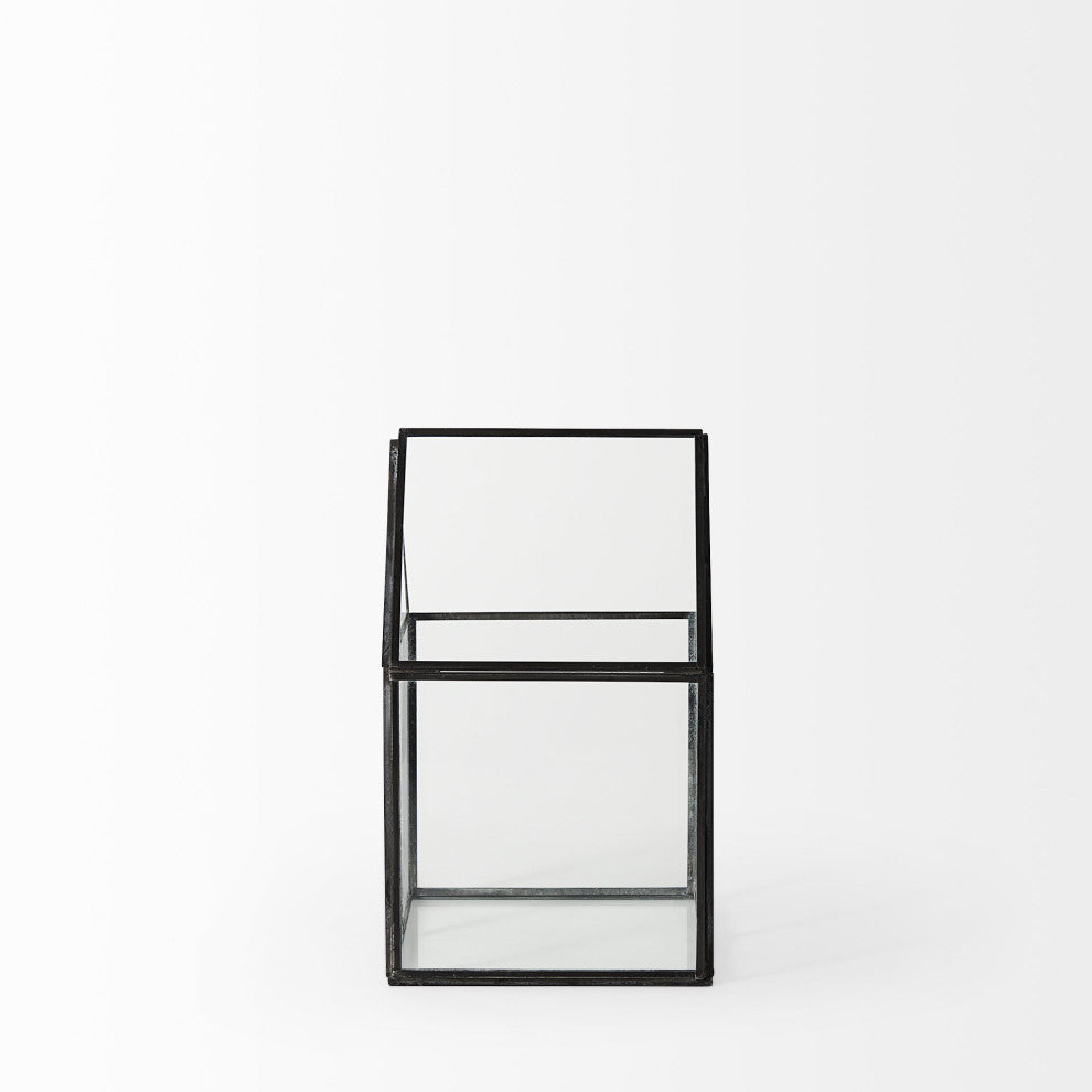 Sikes, Small, 6Lx6Wx10H Glass Terrarium