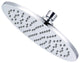 Single Function Rain Showerhead, Polished Chrome