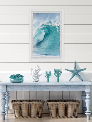 "Flow With It" Framed Painting Print, 16x24