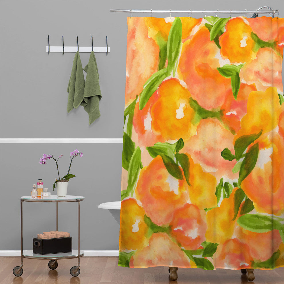 Deny Designs Rebecca Allen Our Summer Garden Shower Curtain