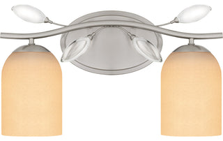 Quoizel ULY8616 Ulysses 2 Light 16"W Bathroom Vanity Light - Brushed Nickel