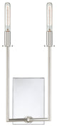 Elight 2 Light  Chrome Wall Mount