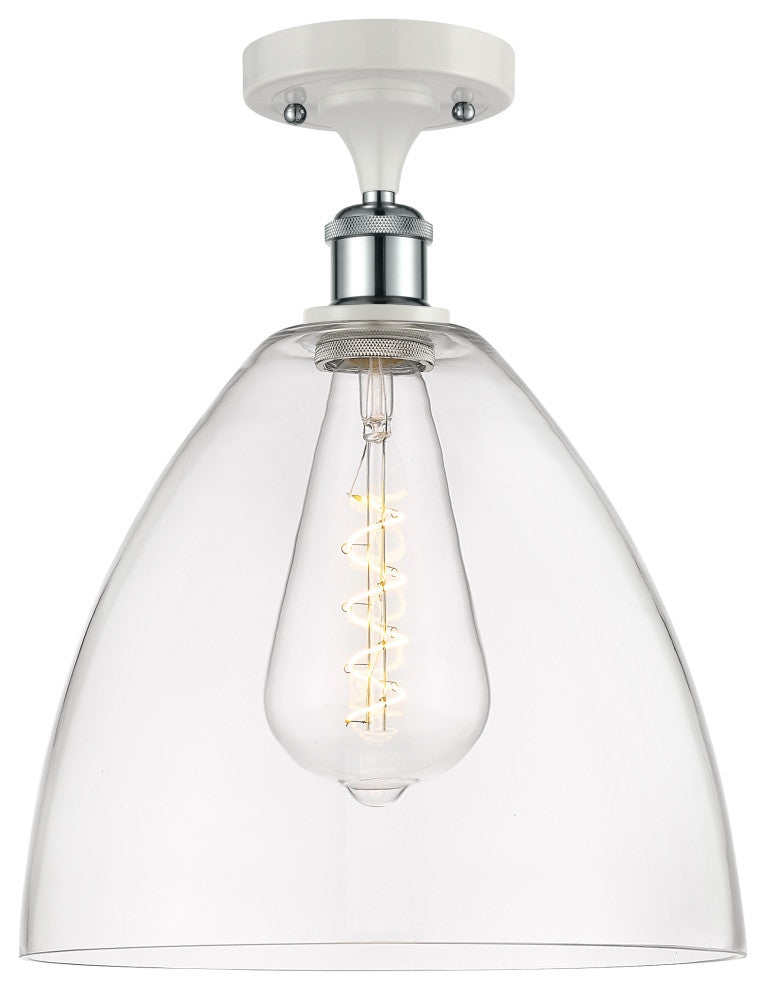 Innovations 516-1C-WPC-GBD-122-LED 1 Light Semi-Flush Mount