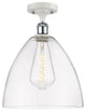 Innovations 516-1C-WPC-GBD-122-LED 1 Light Semi-Flush Mount