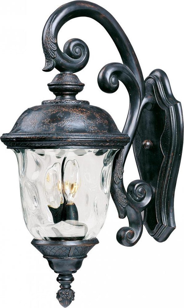 Maxim Carriage House VX 3-Light Outdoor Wall Lantern Bronze -40497WGOB
