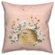 Honey Bee Hive 18x18 Indoor / Outdoor Pillow