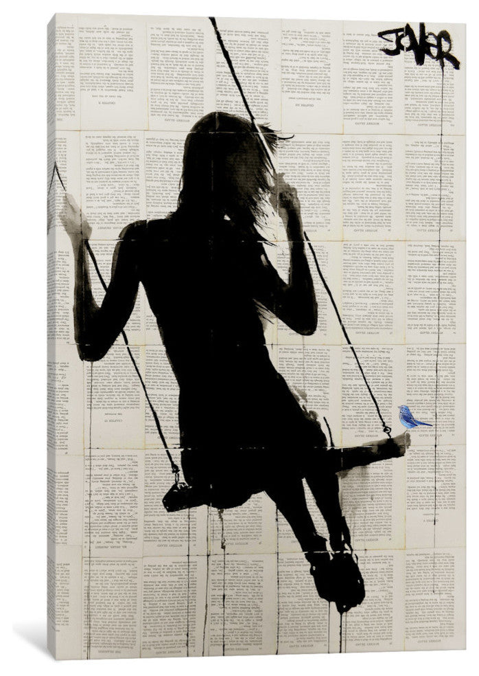 "The Freedom Of Sometimes Gallery" by Loui Jover, 40x26x1.5"
