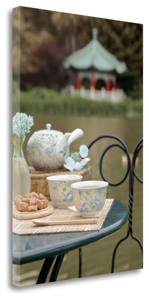 "Dream Cafe Stow Lake - 50" By Alan Blaustein, Giclee on Gallery Wrap Canvas