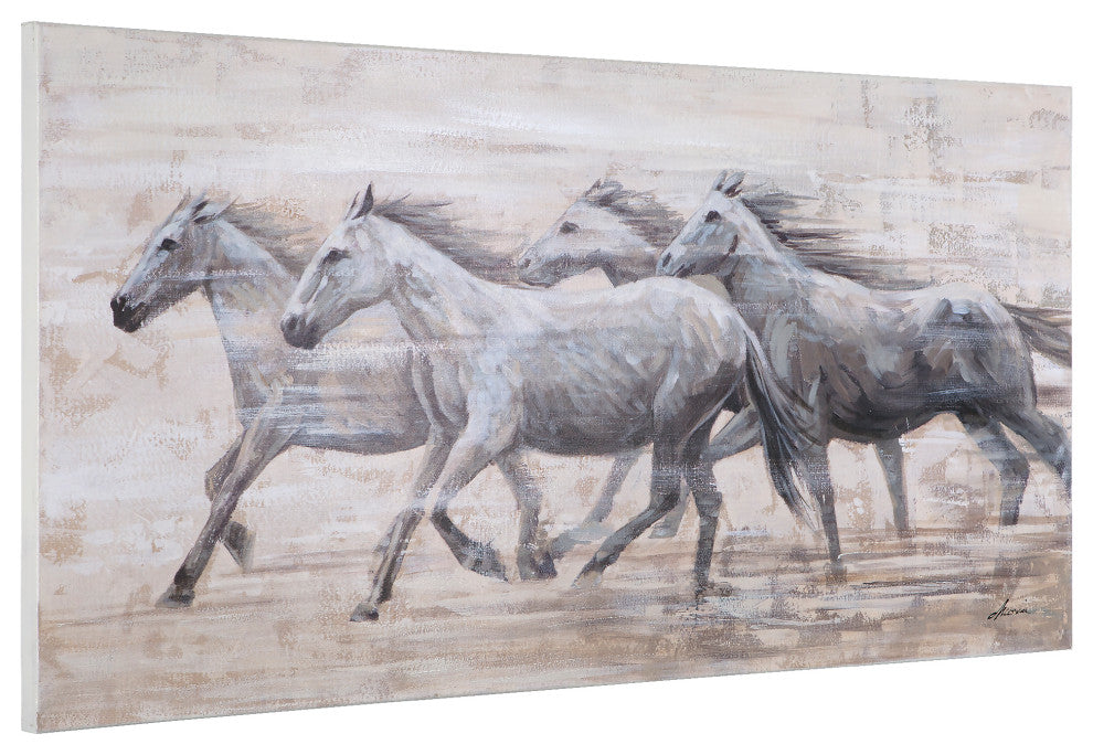 Yosemite Home Decor Horses in the Wind Decorative Art