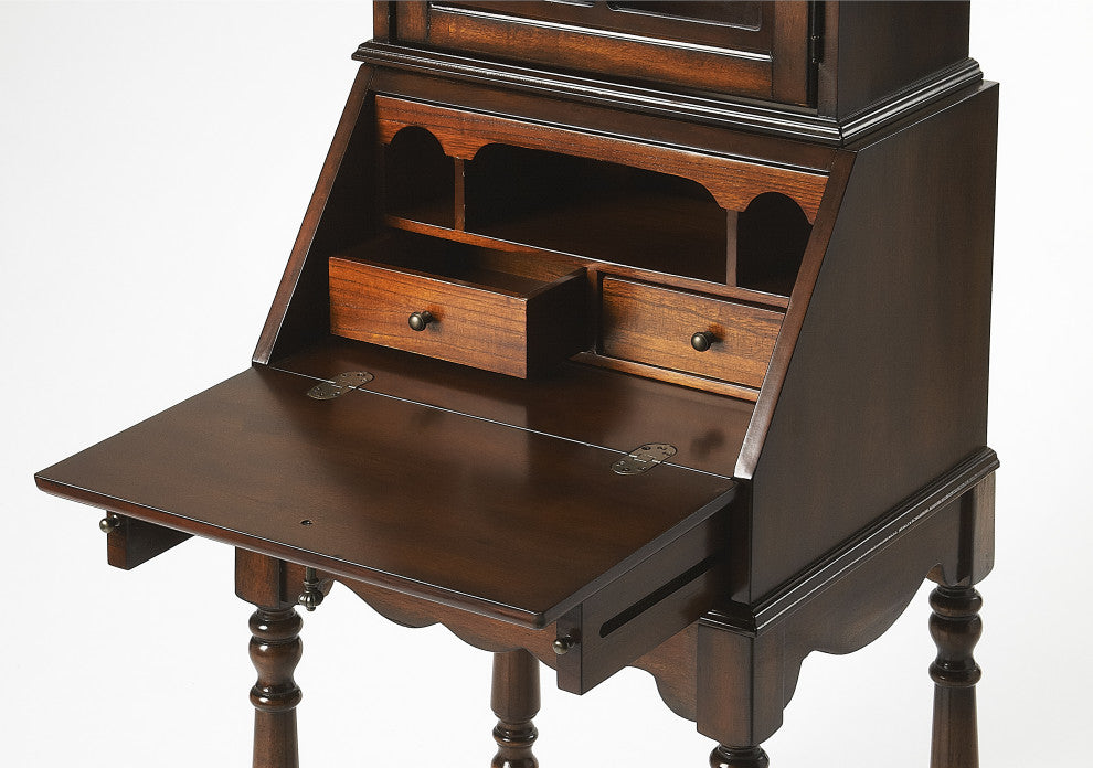 Newlark Secretary Desk, Brown