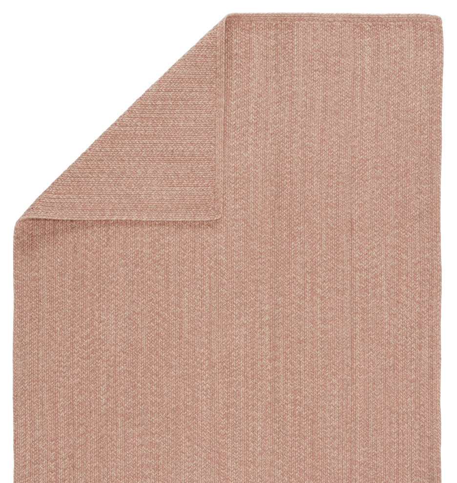Jaipur Living Dumont Indoor/ Outdoor Solid Light Tan Area Rug 4'X6'