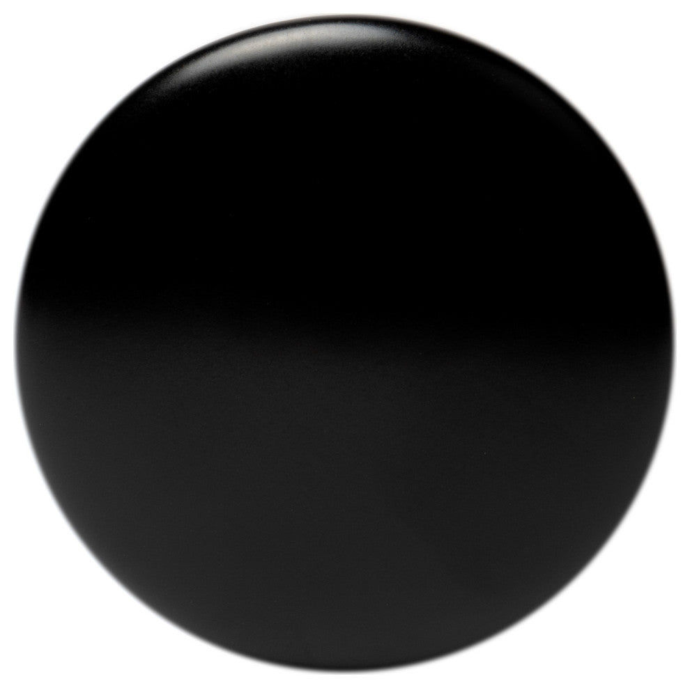 Ab8056-Bm Black Matte Ceramic Mushroom Top Pop Up Drain For Sinks With Overflow