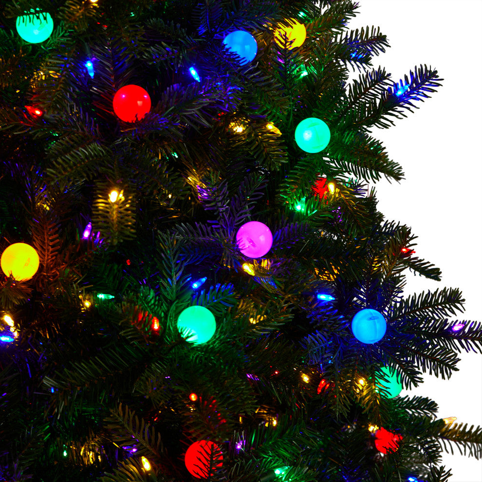 Nearly Natural T3519 8.5' Montana Mountain Fir Artificial Christmas Tree