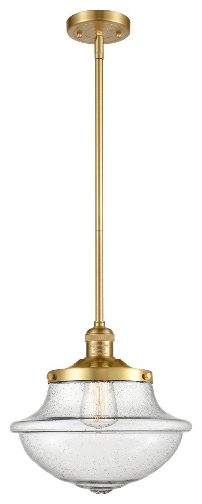 Oxford Mini Pendant, Satin Gold, Seedy