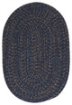 Hayward Rug, Navy, 14"x17" Swatch Sample