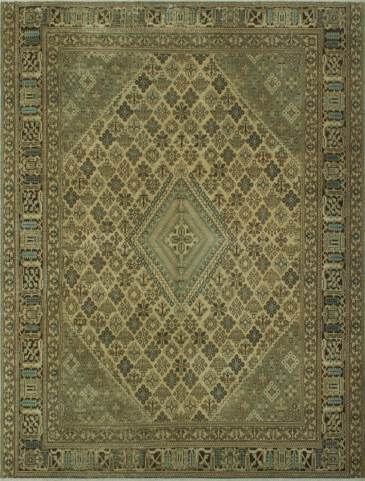 Semi-Antique Ebu Beige Rug