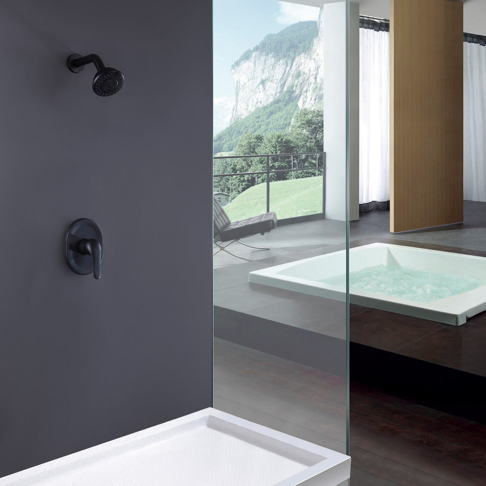 Multi Function Shower Faucet-Includes Rough-in Valve