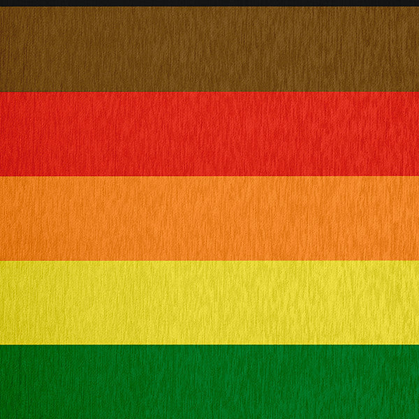 Inclusive Pride Chenille Rug, Inclusive Pride, 5'x7'